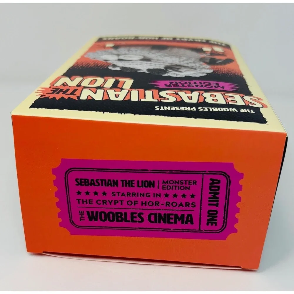 The Woobles Sebastian the Lion Monster Edition Crochet Kit Hook Glitter Yarn